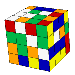 Scrambled cube